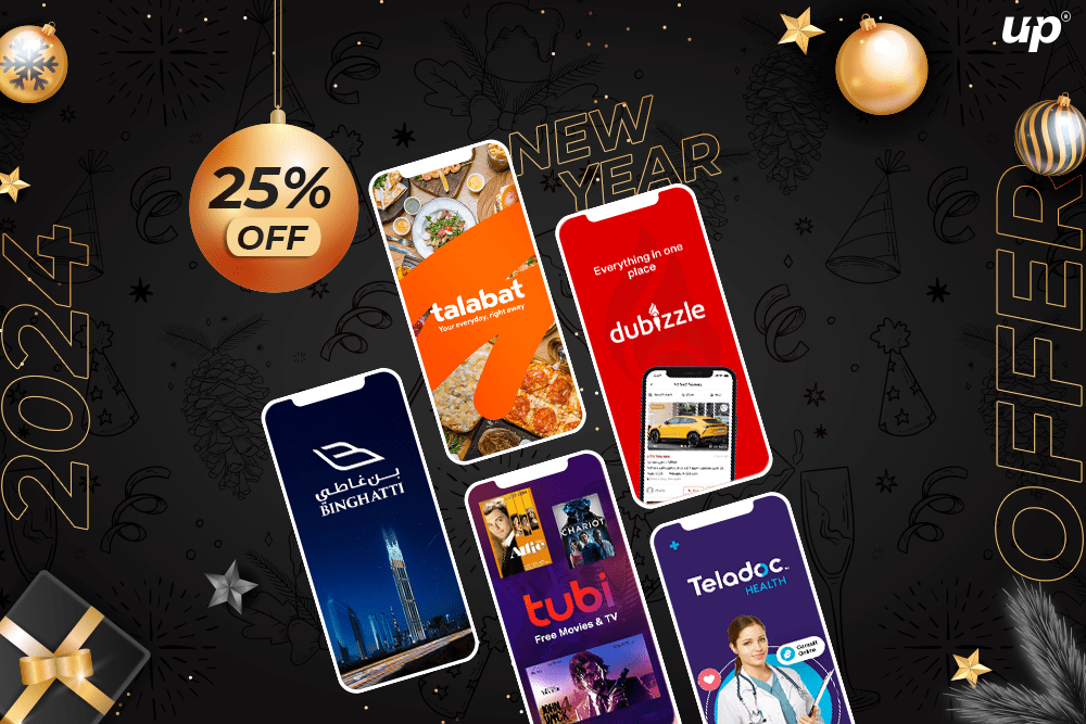 Build Your Mobile App and Get Exclusive Discounts of Up to 25% This New Year 2024.