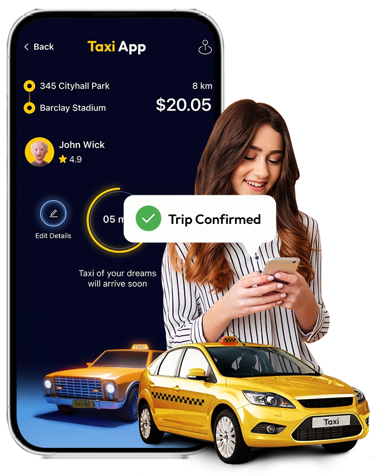 Taxi Booking App Development Solutions