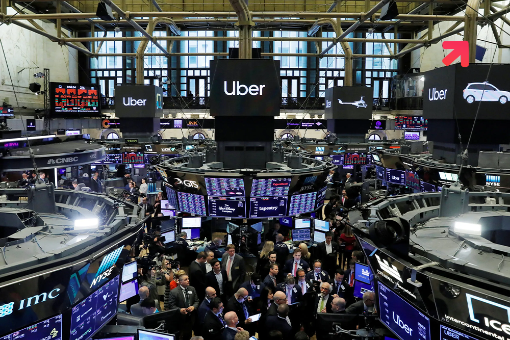 Blockbuster IPO Day Develops Big Gains For Uber, Delta Air Lines