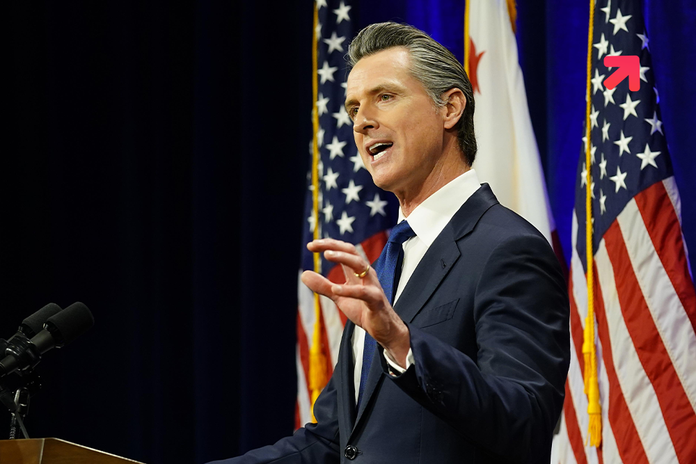Governor of California Newsom Surges Over Google