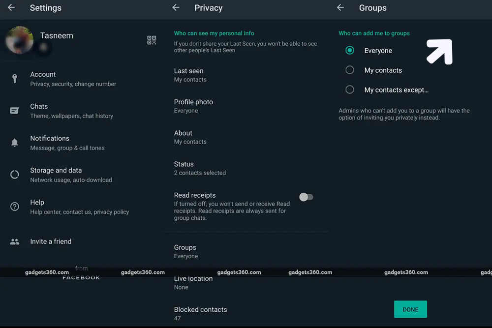 How to Prevent Unknown Users from Adding You to WhatsApp Groups