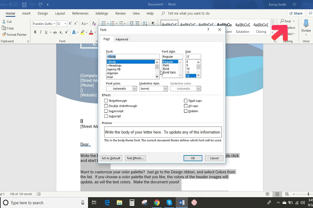 Microsoft is Releasing Default Font for 1.2 Billion Office Users