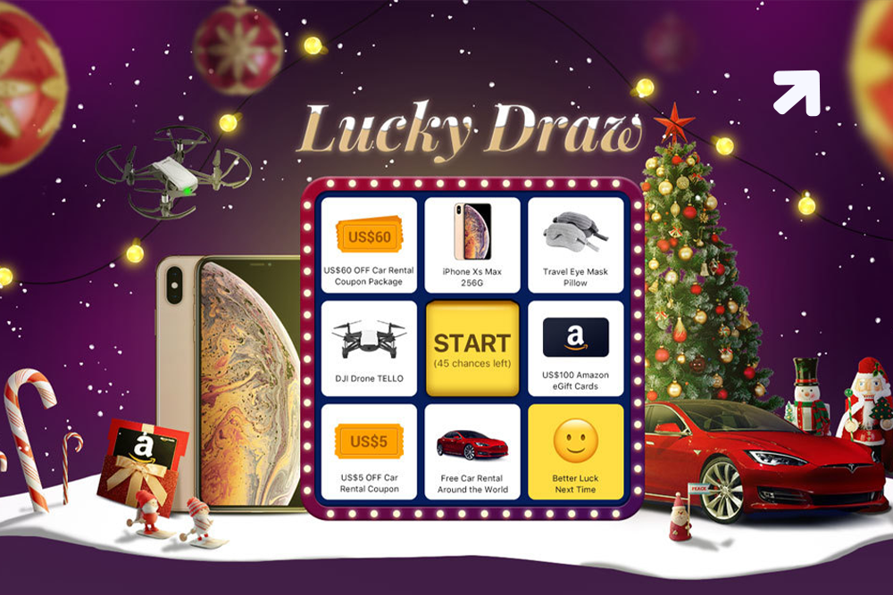 Chance to Win a Lucky Draw for a Free app this Christmas