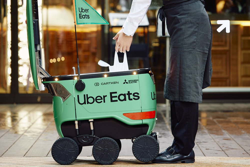 Eat home with Uber Eats Your Food on wheels