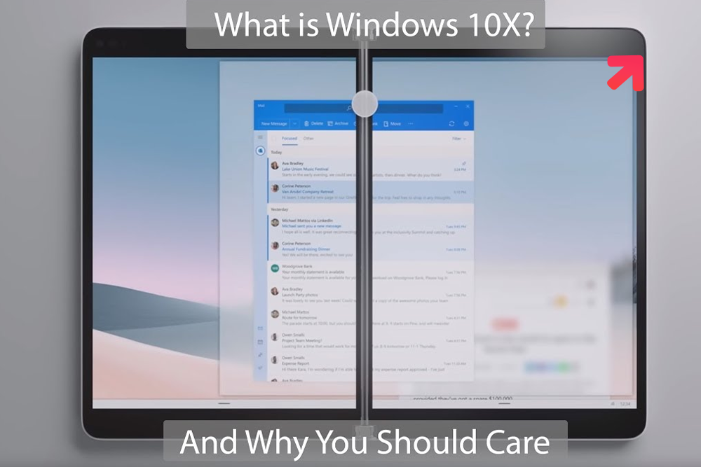 Microsoft Launches Windows 10X for Dual-Screen Devices