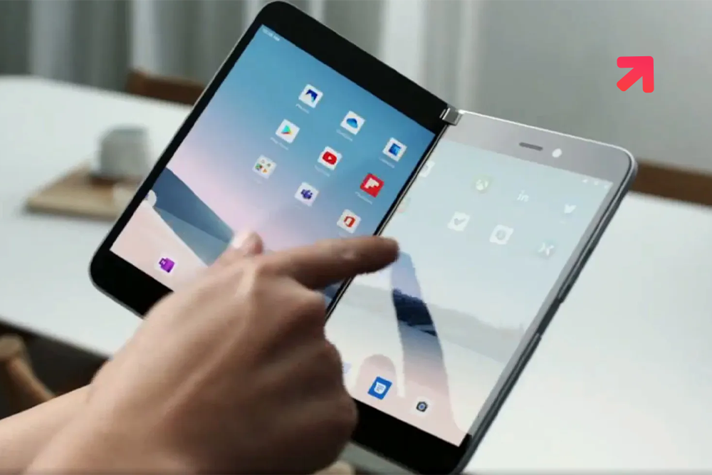 Microsoft Thinks that a Dual-Screen Phone