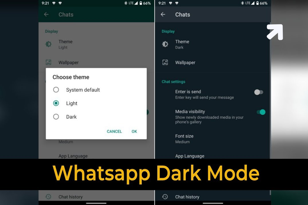 WhatsApp Dark Mode Update Spotted On Latest Android Beta
