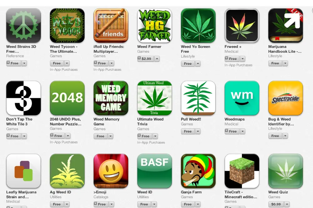 Google Cracks Down On Weed Selling Apps