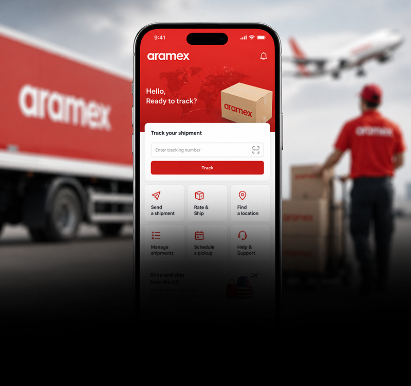 Aramex mobile app case study