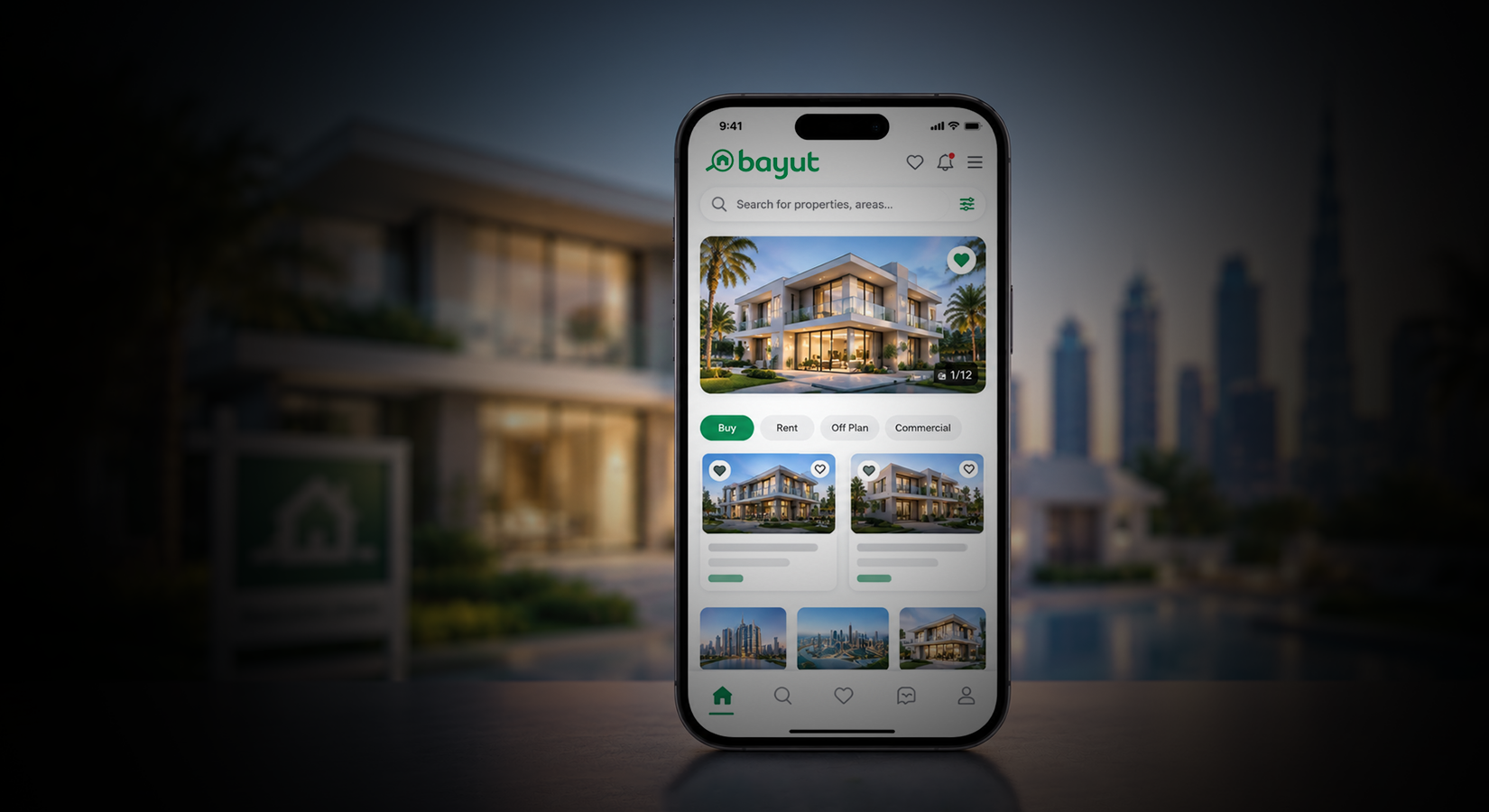 Bayut UAE property search app case study