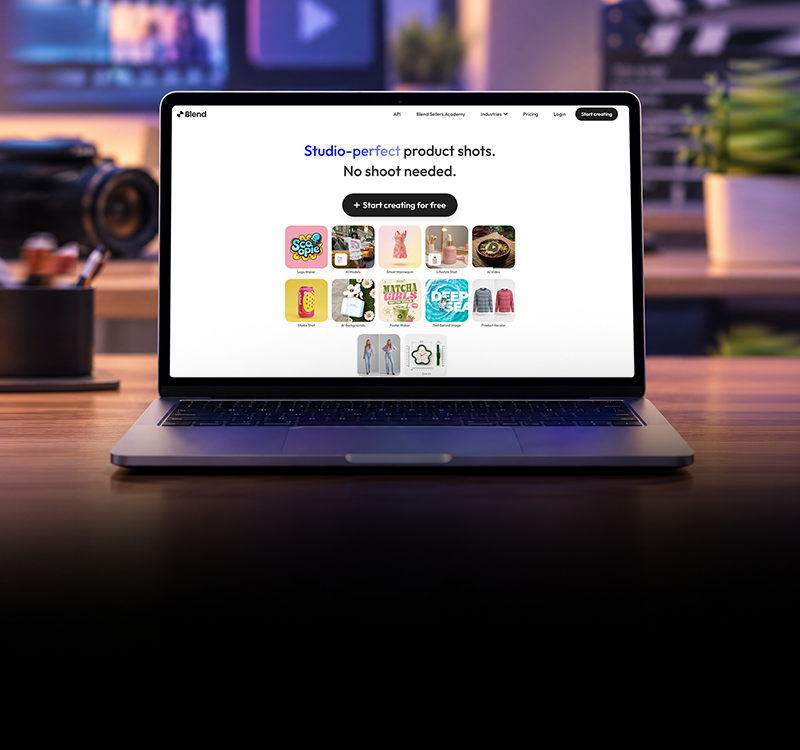 Blend website case study