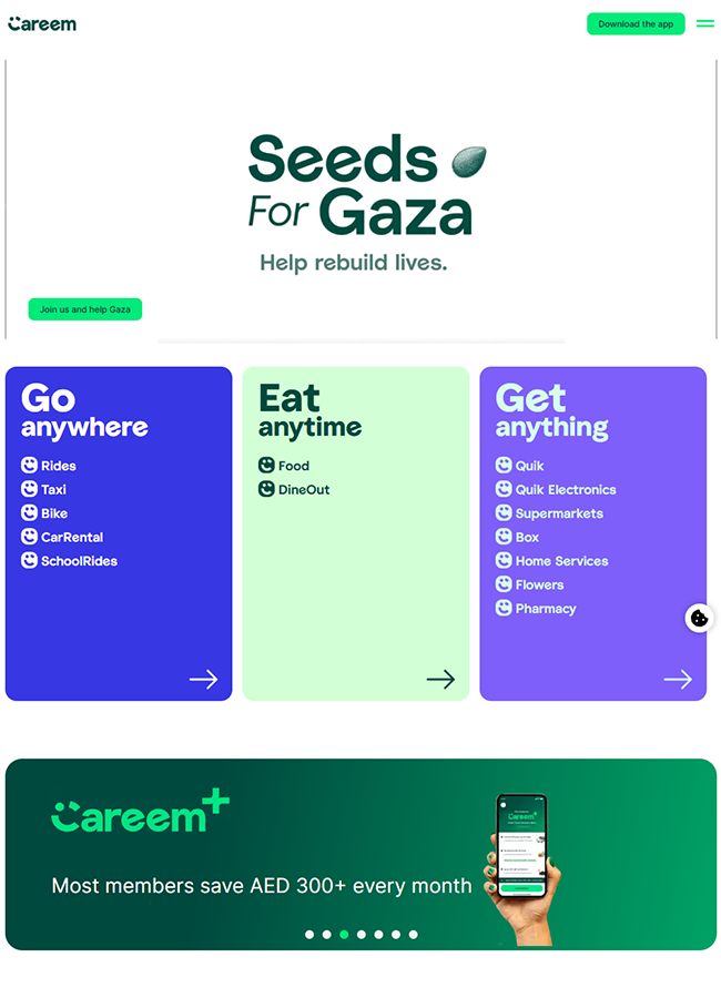 Careem tablet portfolio