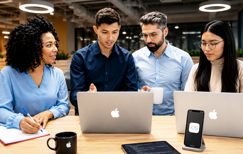 Dedicated iOS team hiring model