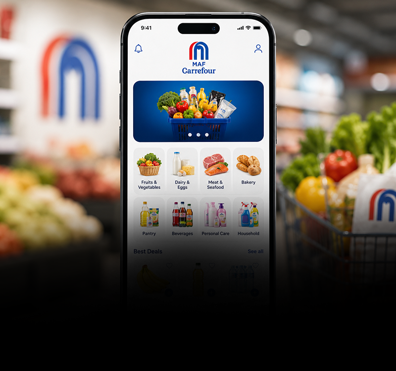 MAF Carrefour online shopping app case study