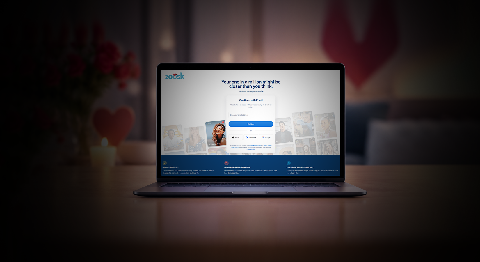 Zoosk website case study