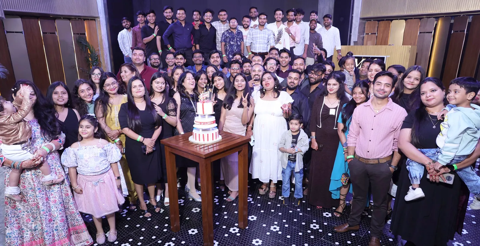 Fluper team celebrating together